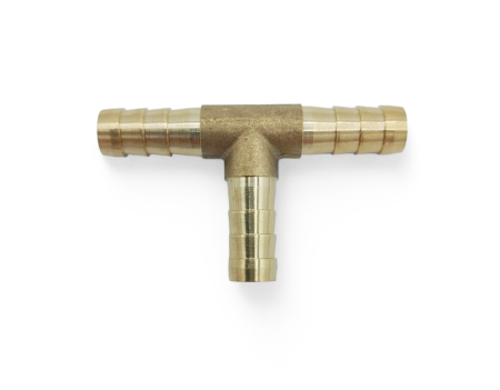 TEE BRASS PIECE 8MM OD OBP-OEC-14