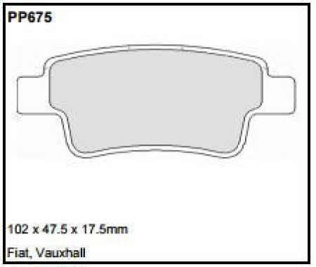 Black Diamond PP675 predator pad brake pad kit PP675