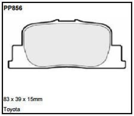 Black Diamond PP856 predator pad brake pad kit PP856