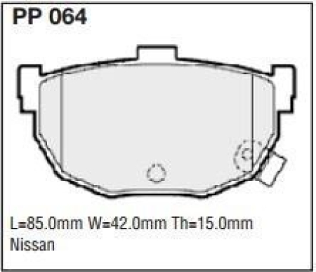 Black Diamond PP064 predator pad brake pad kit PP064