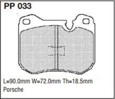 Black Diamond PP033 predator pad brake pad kit PP033