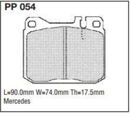 Black Diamond PP054 predator pad brake pad kit PP054