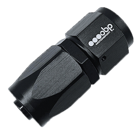 OBP AN12 - Straight Fitting - BLACK OBP-CPE-12-S