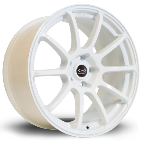 Rota Force 18x9" 5x112 ET38 White wheels GFOR9018E1P38PCWH0730
