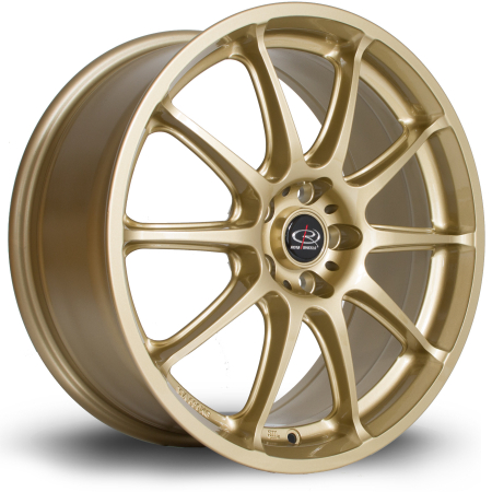 Rota Gra 17x7.5" 5x100 ET48 Gold wheels GRA17517O1P48PCPG0730