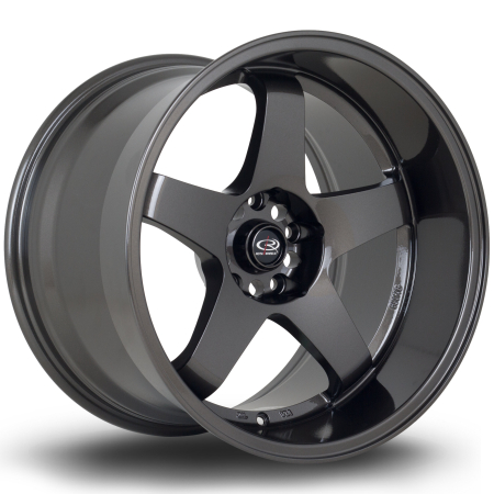 Rota GTR-D 18x12" 5x114.3 ET20 Gunmetal wheels 45R31218D1P20PCGM0730