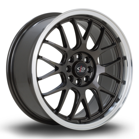 Rota MXR 17x7.5" 4x108/4x100 ET40 RLGunmetal wheels MXRF7517BCP40RLGM0730