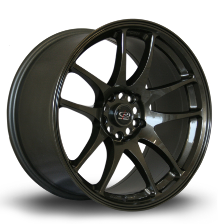 Rota Torque 18x9.5" 5x114.3 ET17 Gunmetal wheels TORQ9518D1P17PCGM0730